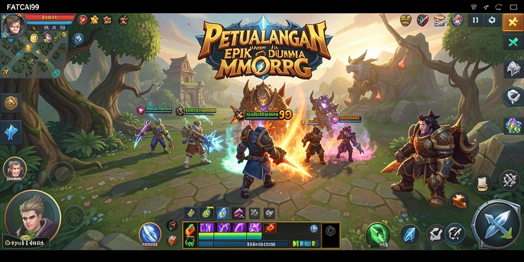 Tampilan gameplay <strong>FATCAI99</strong> yang epik dan mendebarkan.