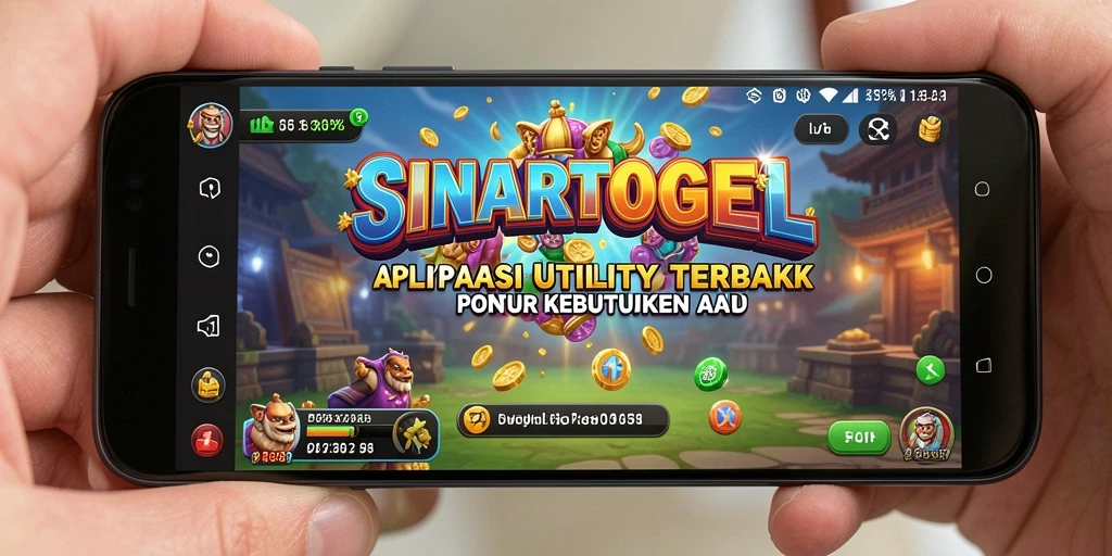 Screenshot menampilkan antarmuka SINARTOGEL yang intuitif dan efisien.